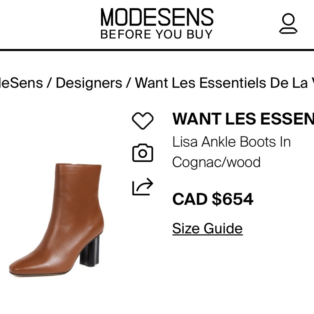 NWT Want Les Essentiels boots - Picture 2 of 10